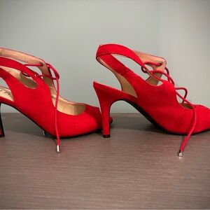 Unisa Vibrant Red Women's Heels